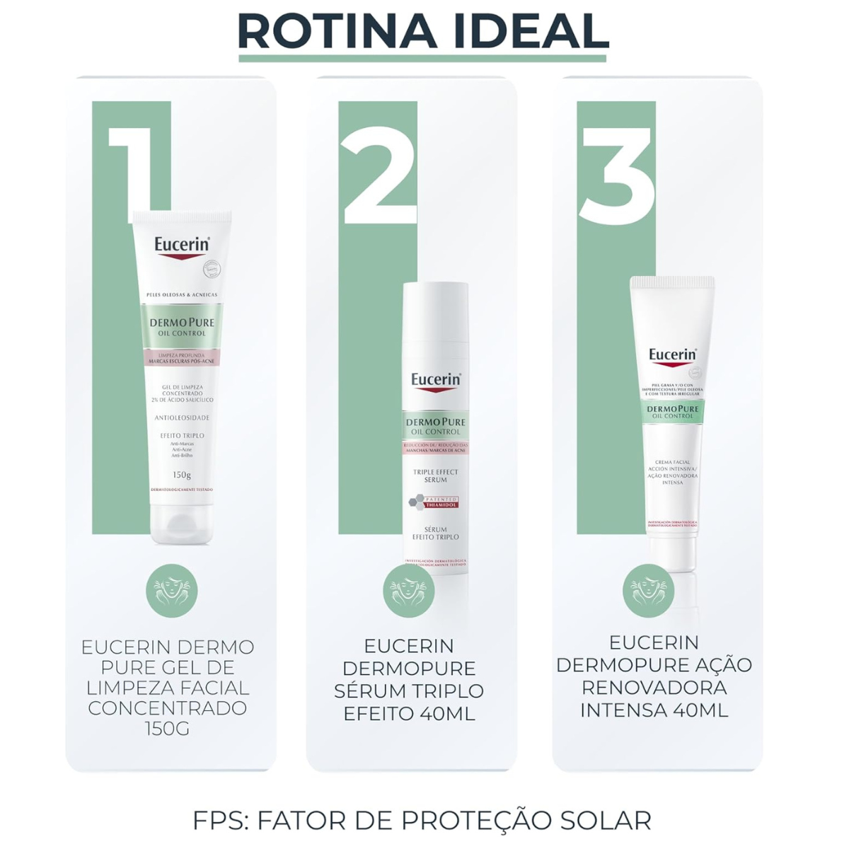 Dermo Pure Sérum Facial Efeito Triplo 40ml