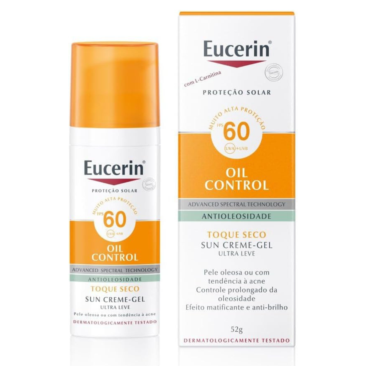 Sun Oil Control FPS 60 Protetor Solar Facial 50ml
