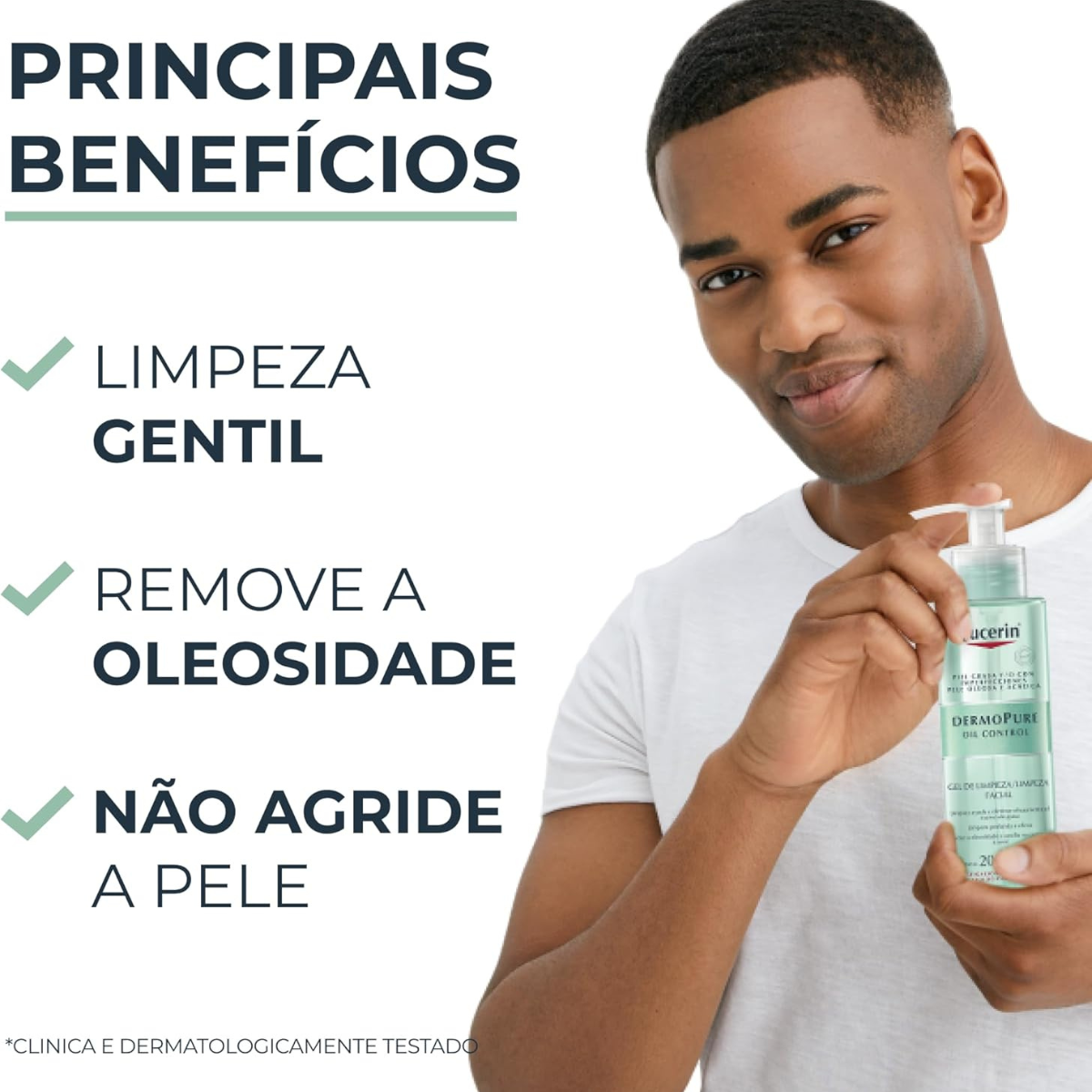 Dermo Pure Gel de Limpeza Facial Gentil 200ml