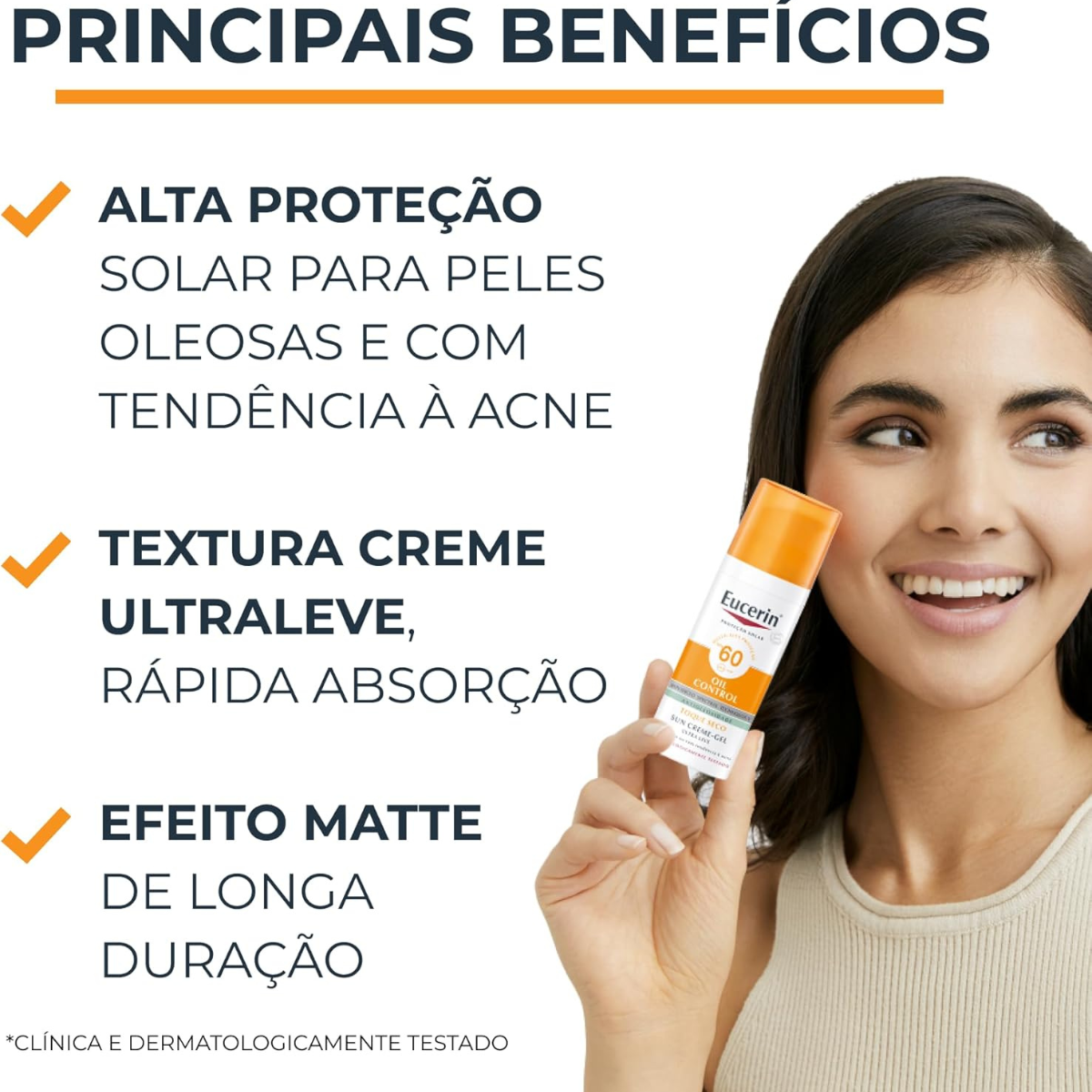 Sun Oil Control FPS 60 Protetor Solar Facial 50ml