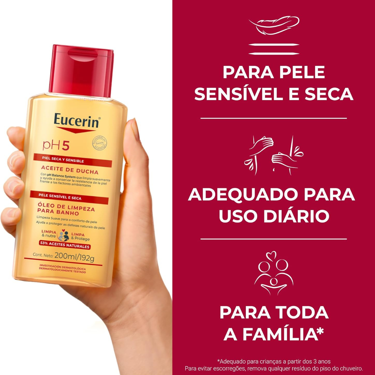 PH5 Óleo de Limpeza Para Banho 200ml