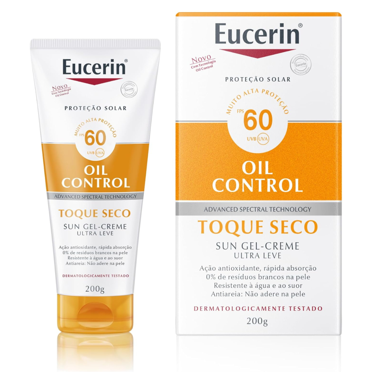 Sun Protetor Solar Corporal Oil Control Toque Seco FPS 60 200ml