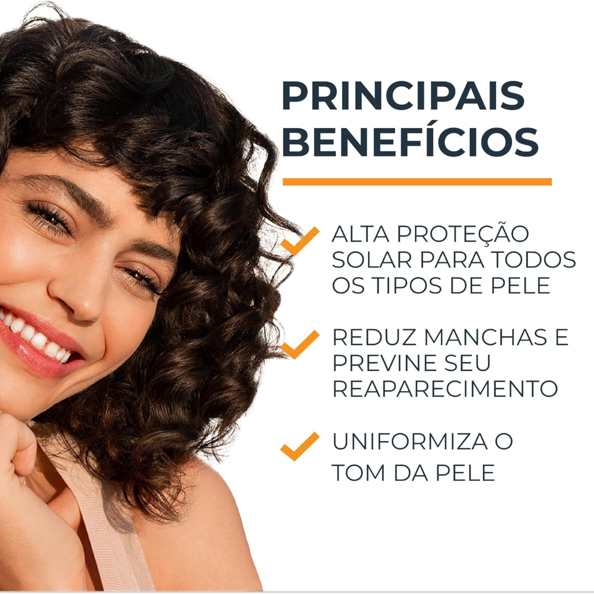 Sun Pigment Control Protetor Solar Facial Tinted Médio FPS 70 50ml