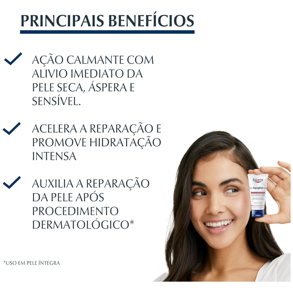 Aquaphor Pomada Reparadora Dia e Noite 49G