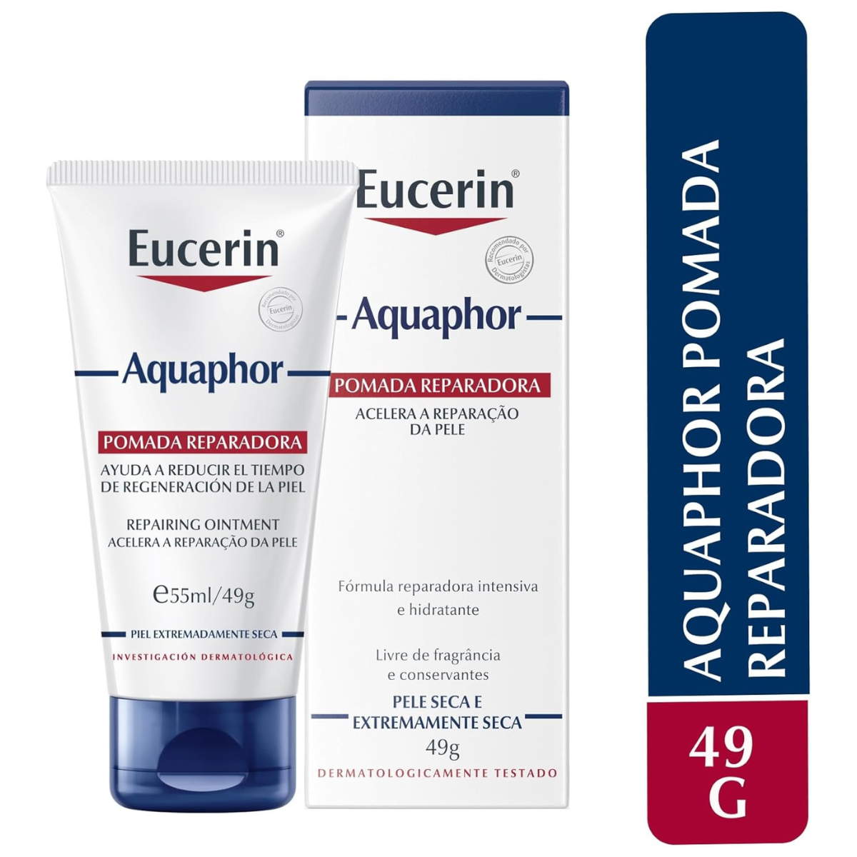 Aquaphor Pomada Reparadora Dia e Noite 49G