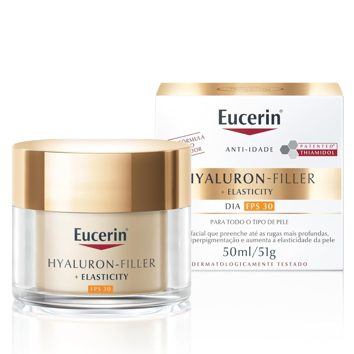 Hyaluron-Filler Elasticity Creme Facial Antirrugas Dia FPS 30 50ML