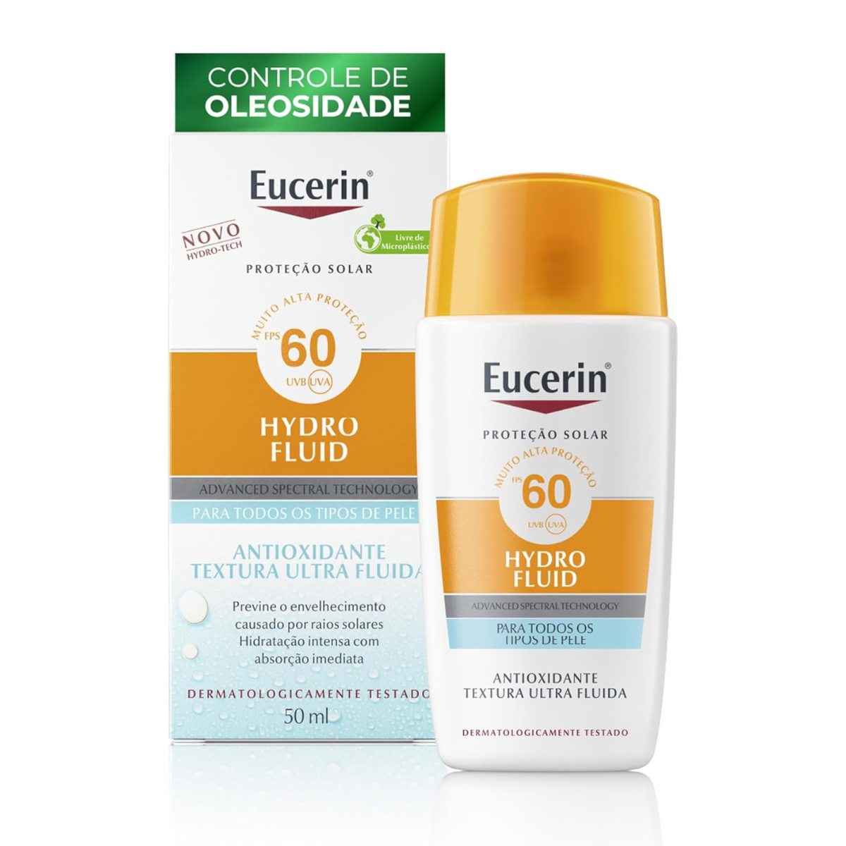 Sun Hydro Fluid Protetor Solar Facial FPS 60 50ml