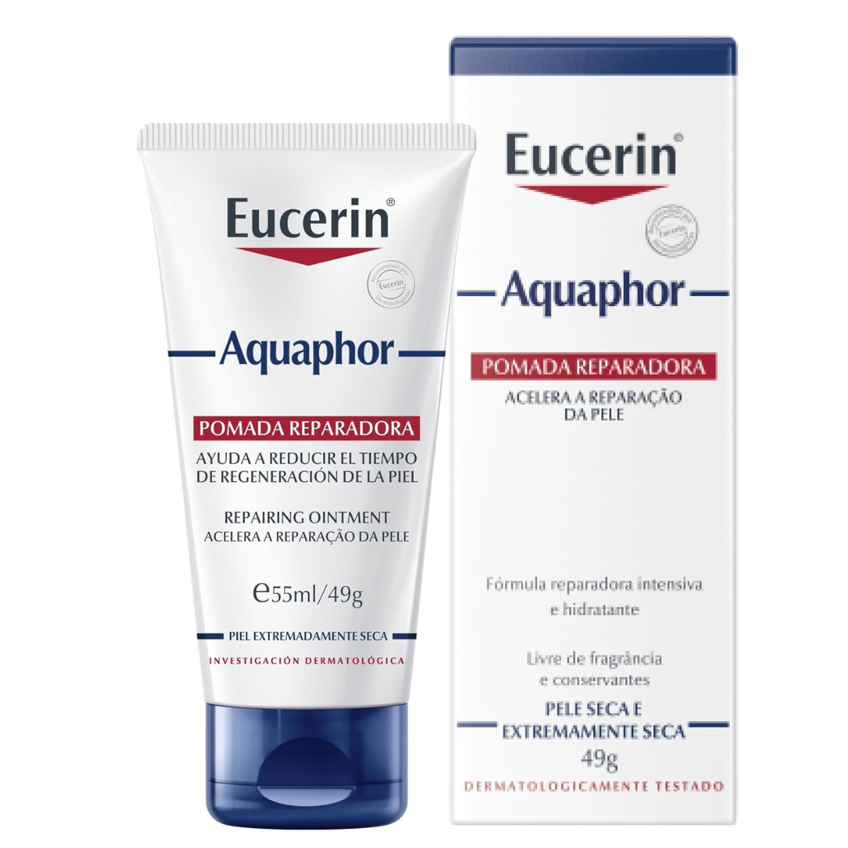 Aquaphor Pomada Reparadora Dia e Noite 49G